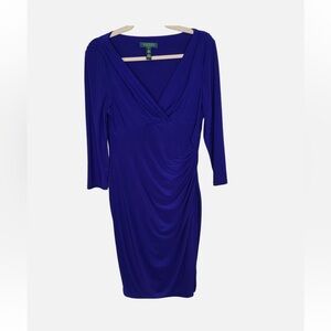 Ralph Lauren classic blue dress